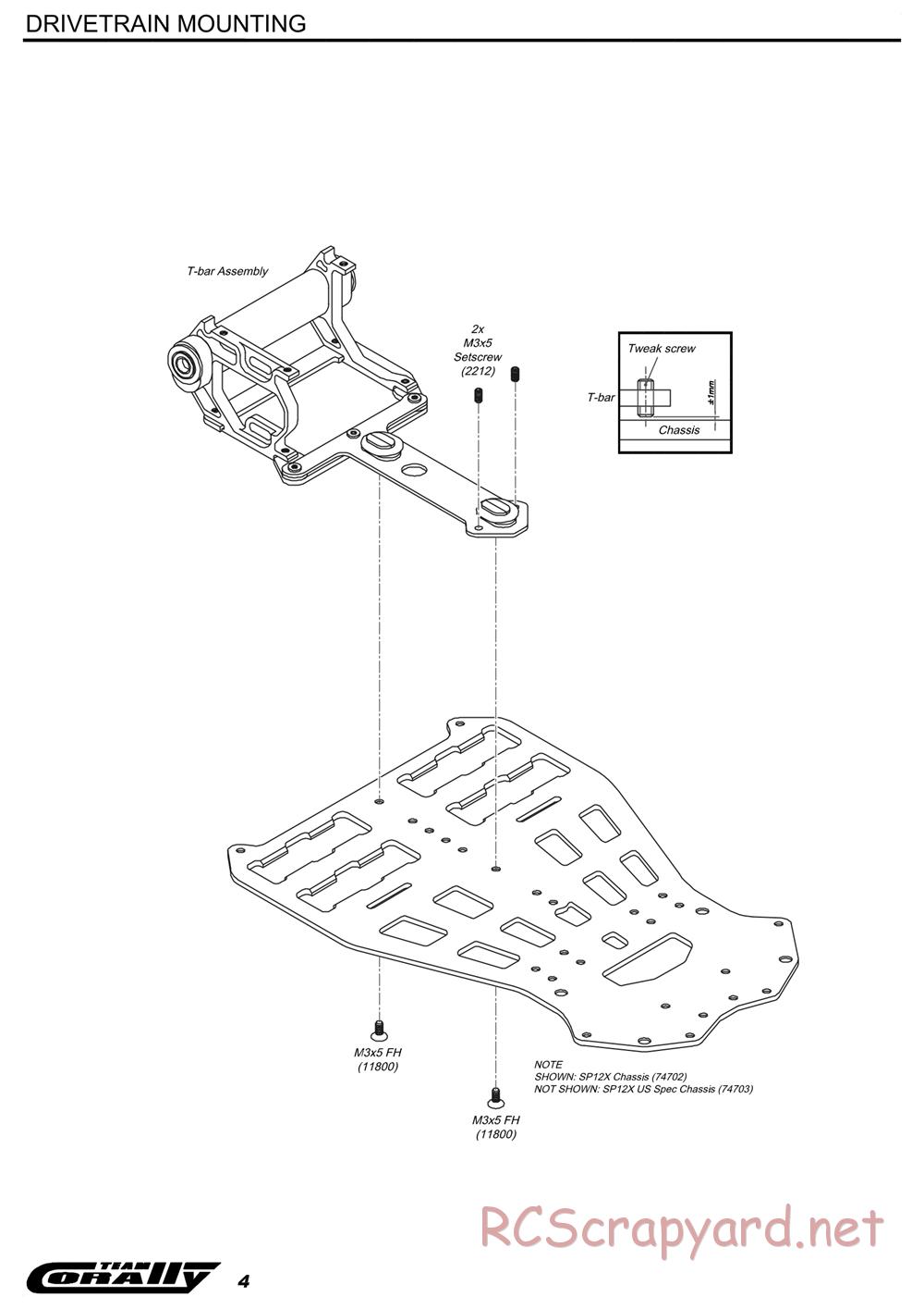 Corally - SP12X - Manual - Page 4