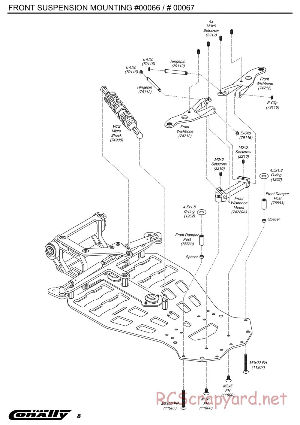 Corally - SP12X - Manual - Page 8