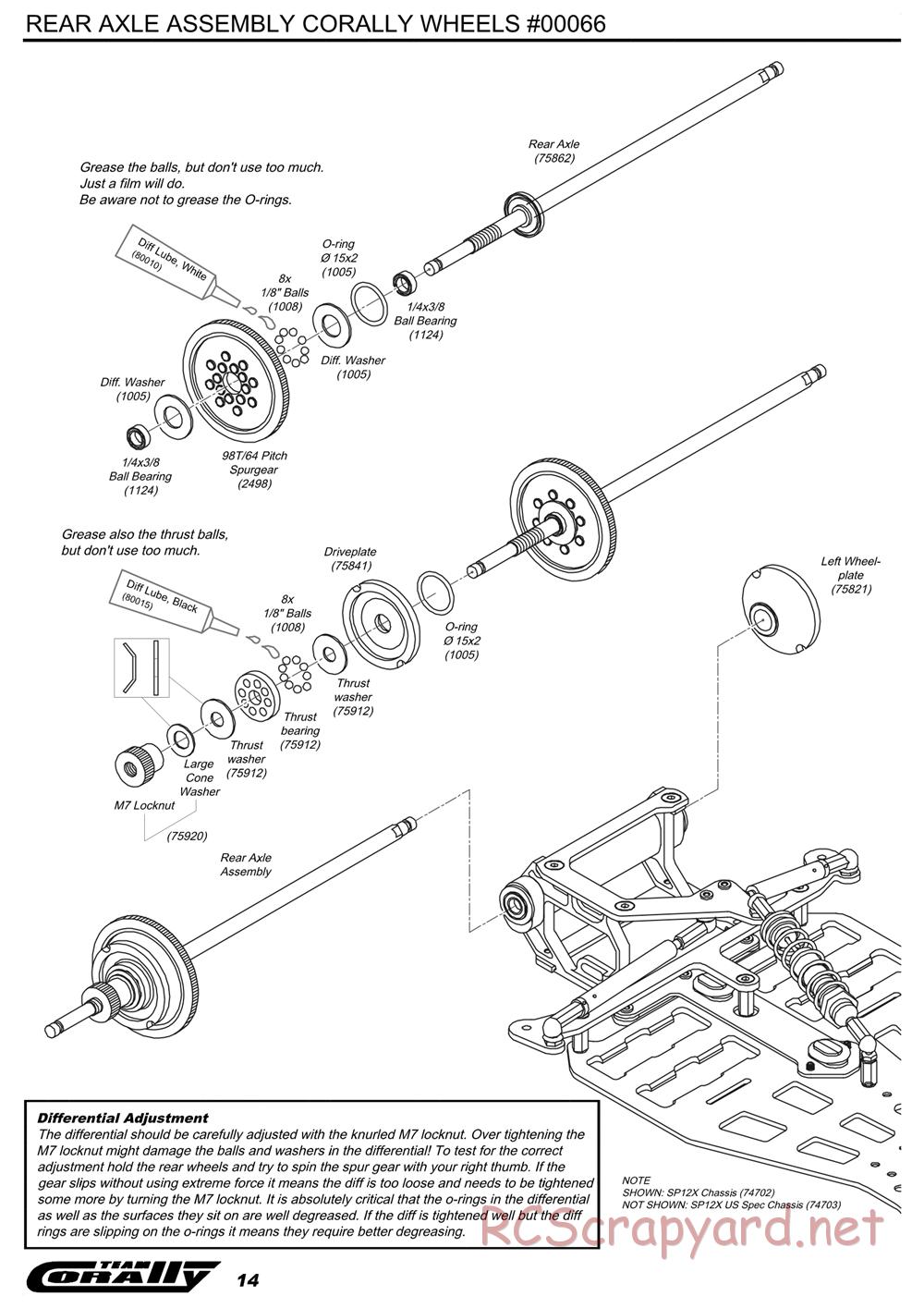 Corally - SP12X - Manual - Page 14