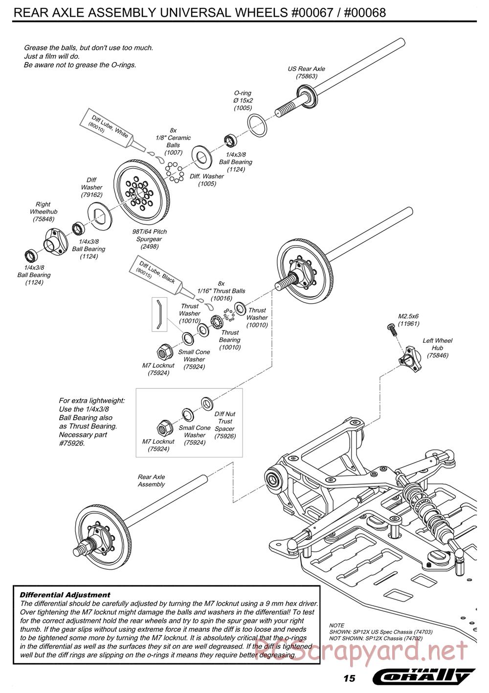 Corally - SP12X - Manual - Page 15