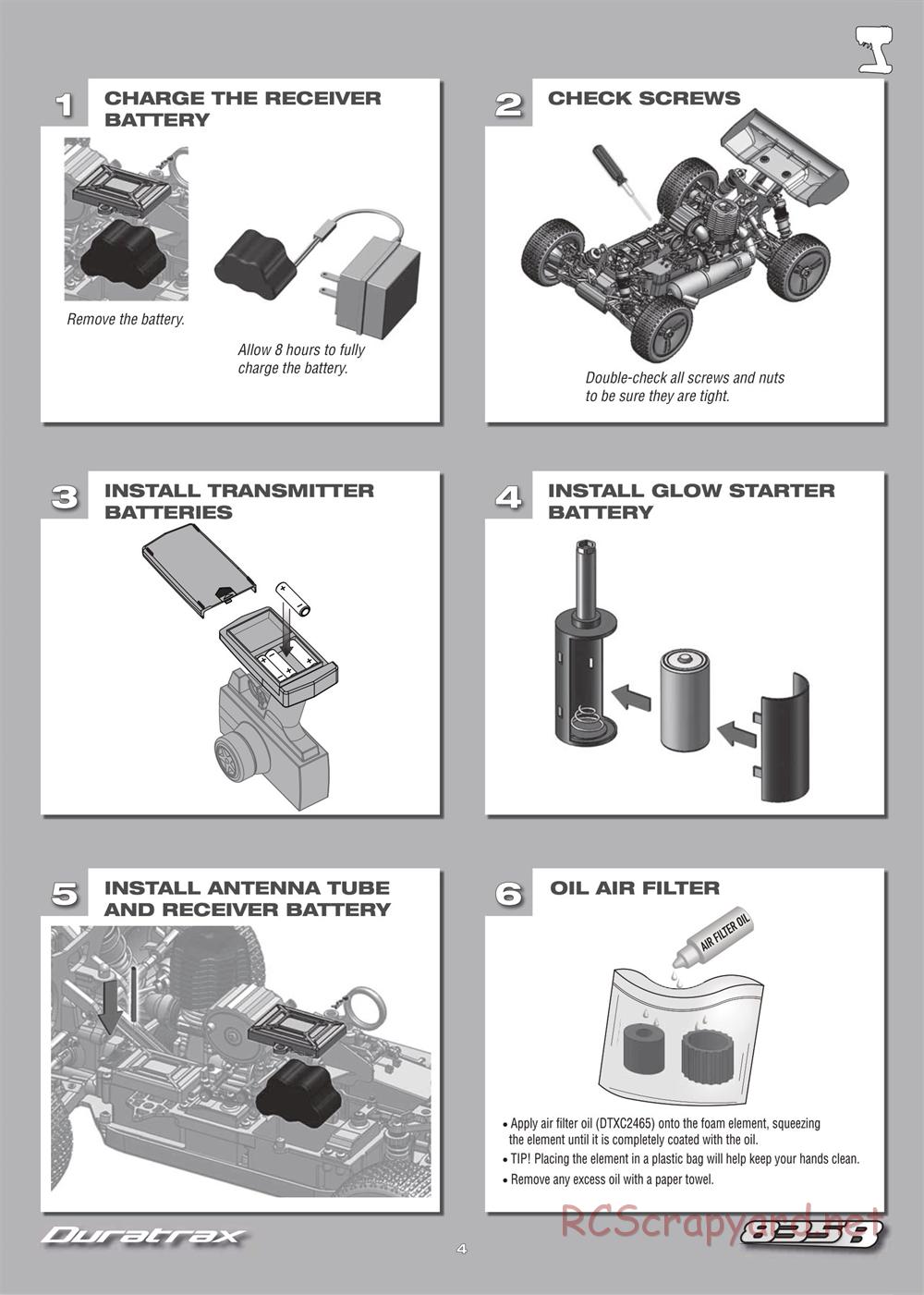 Duratrax - 835B - Manual - Page 4