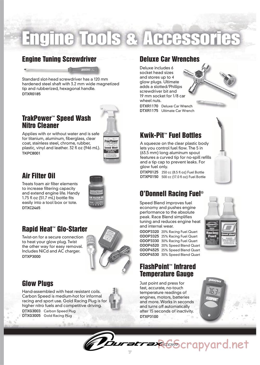 Duratrax - 835B - Instruction Manual - DTXD72** • RCScrapyard - Radio ...