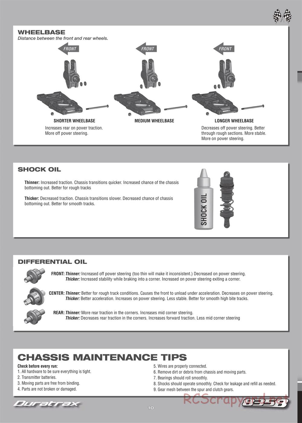 Duratrax - 835B - Manual - Page 10