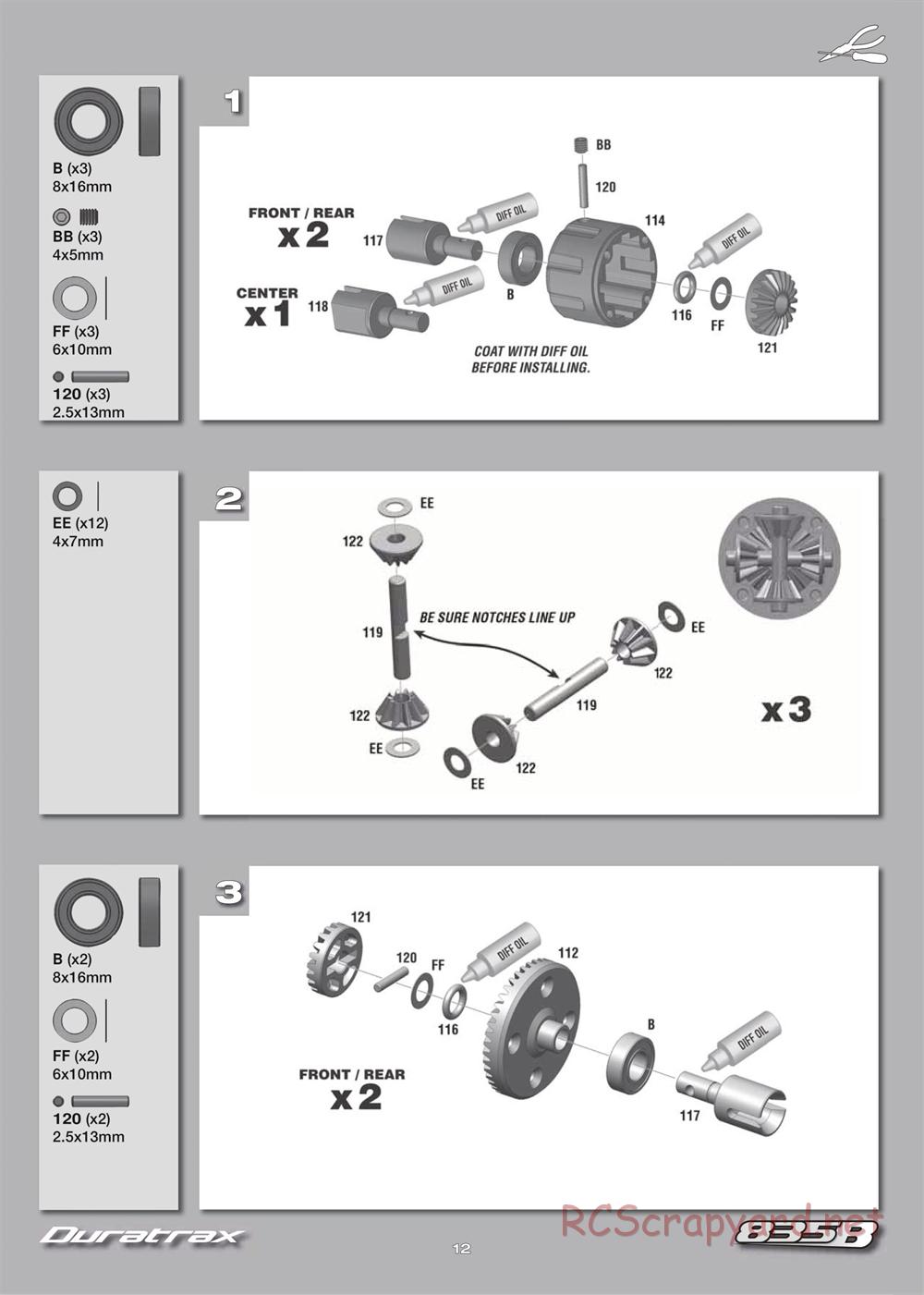 Duratrax - 835B - Manual - Page 12