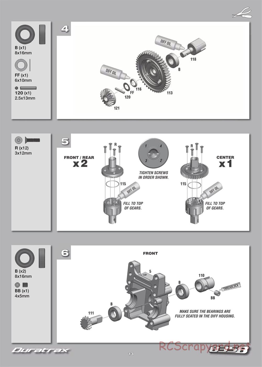 Duratrax - 835B - Manual - Page 13