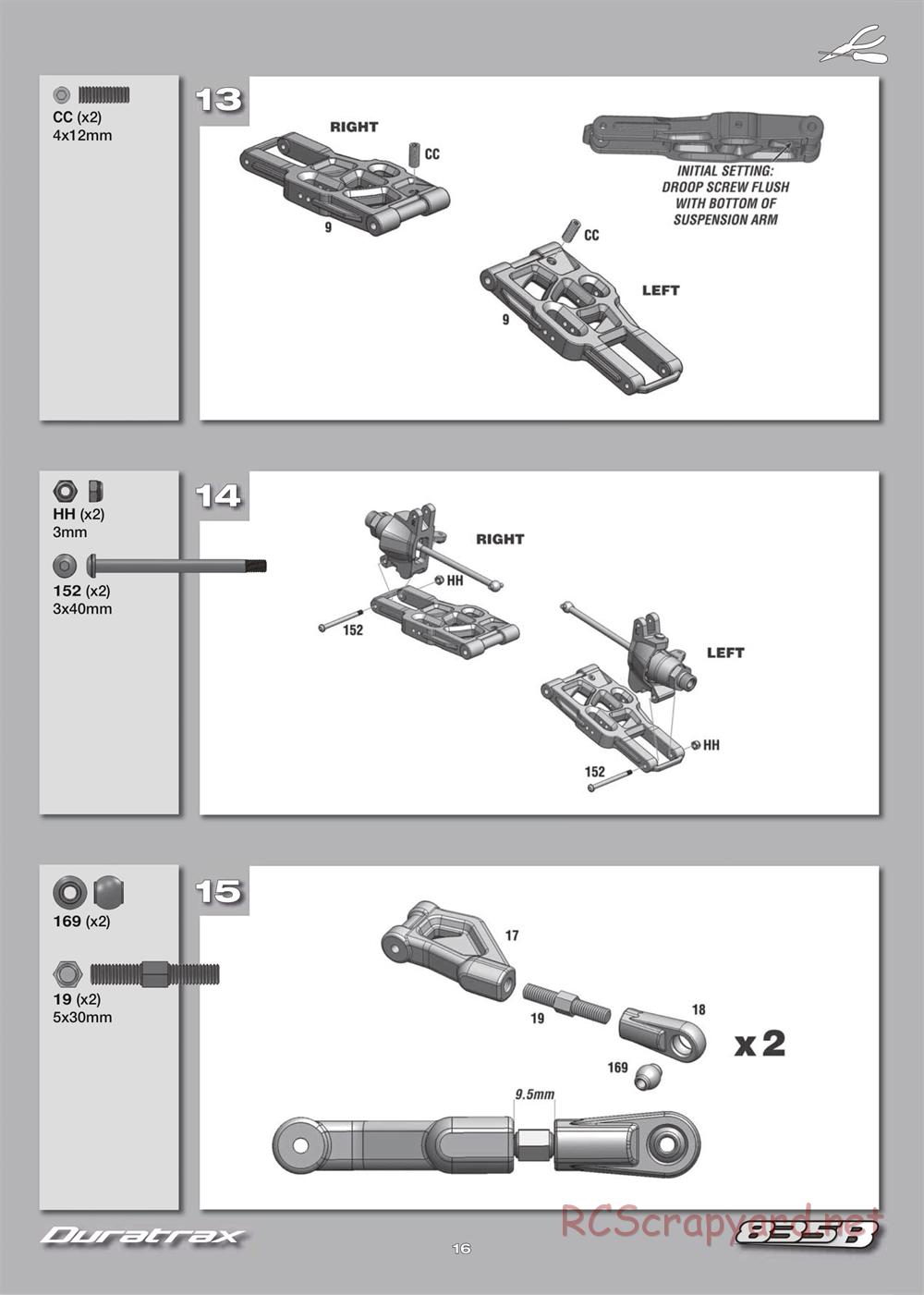 Duratrax - 835B - Manual - Page 16