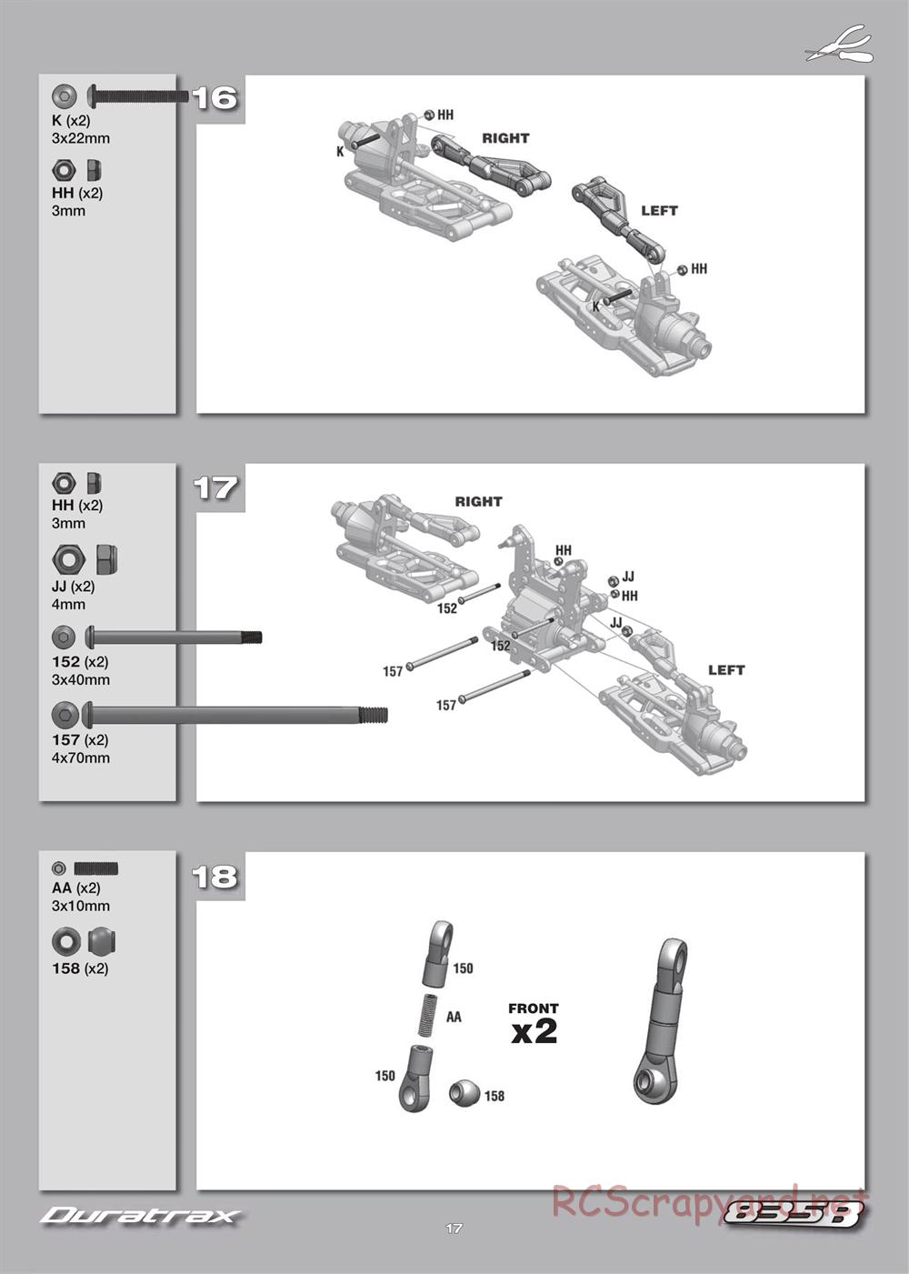 Duratrax - 835B - Manual - Page 17