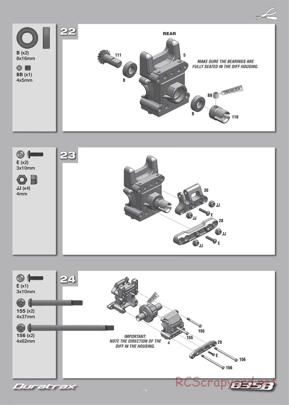 Duratrax - 835B - Manual - Page 19