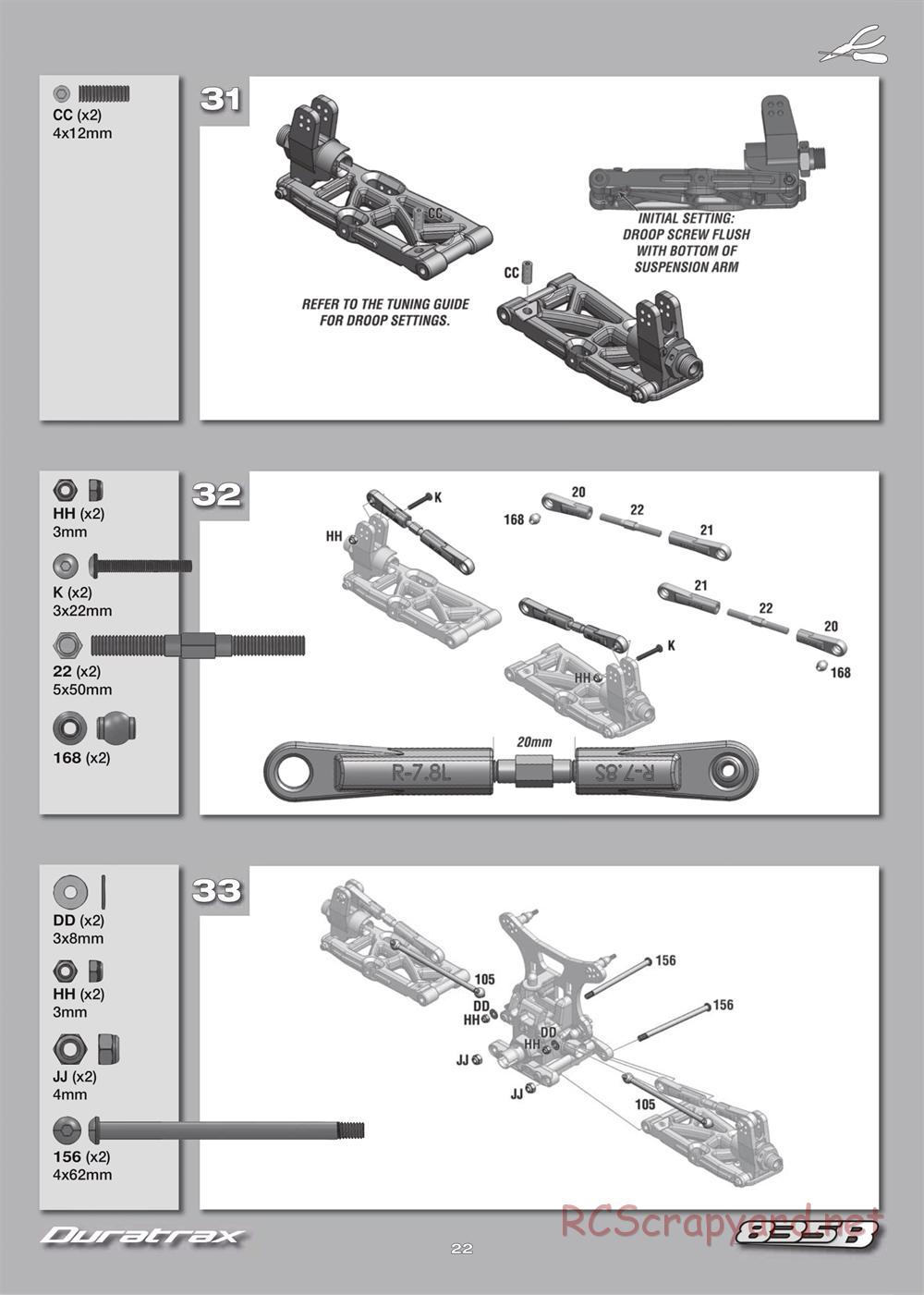 Duratrax - 835B - Manual - Page 22