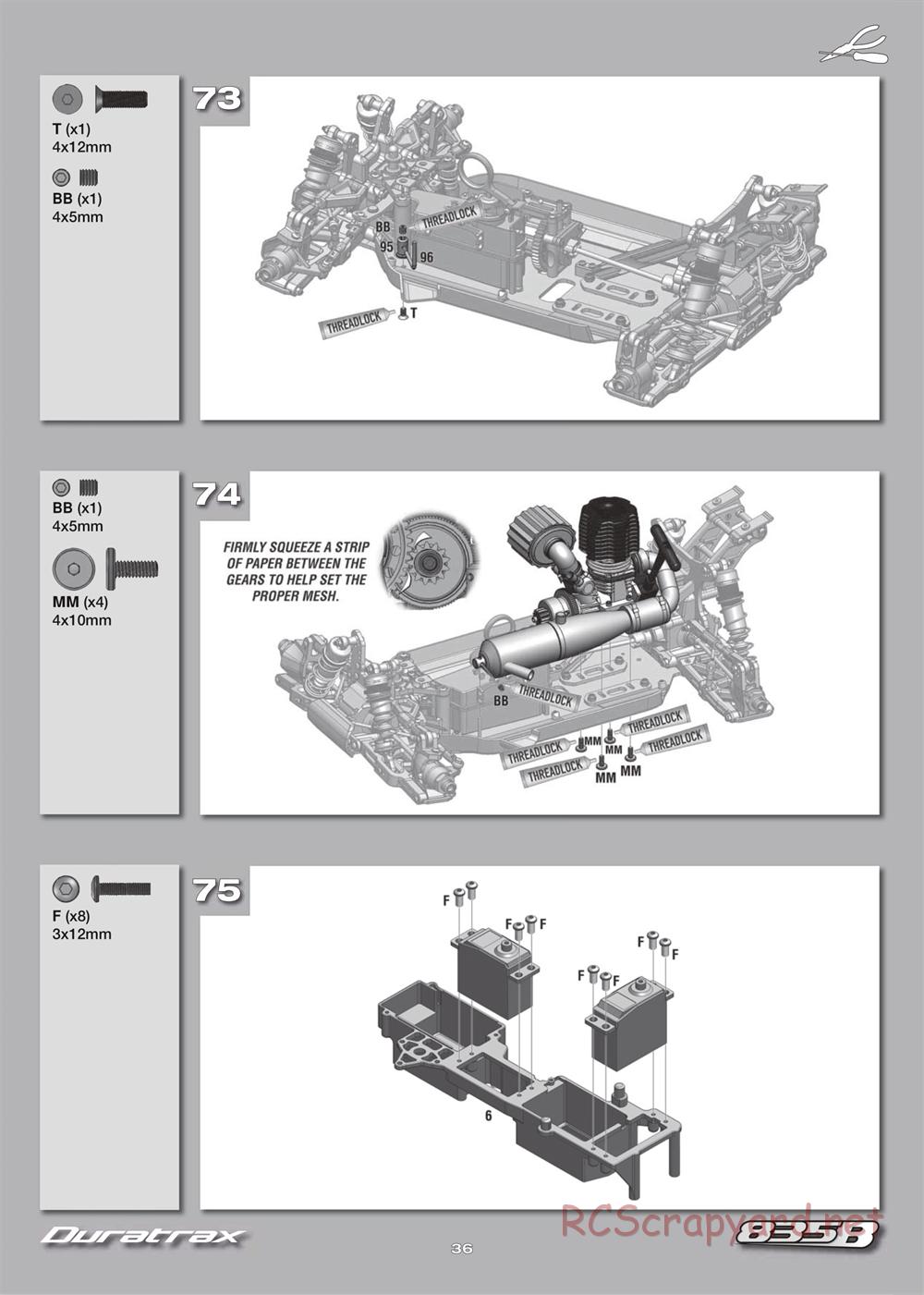 Duratrax - 835B - Manual - Page 36