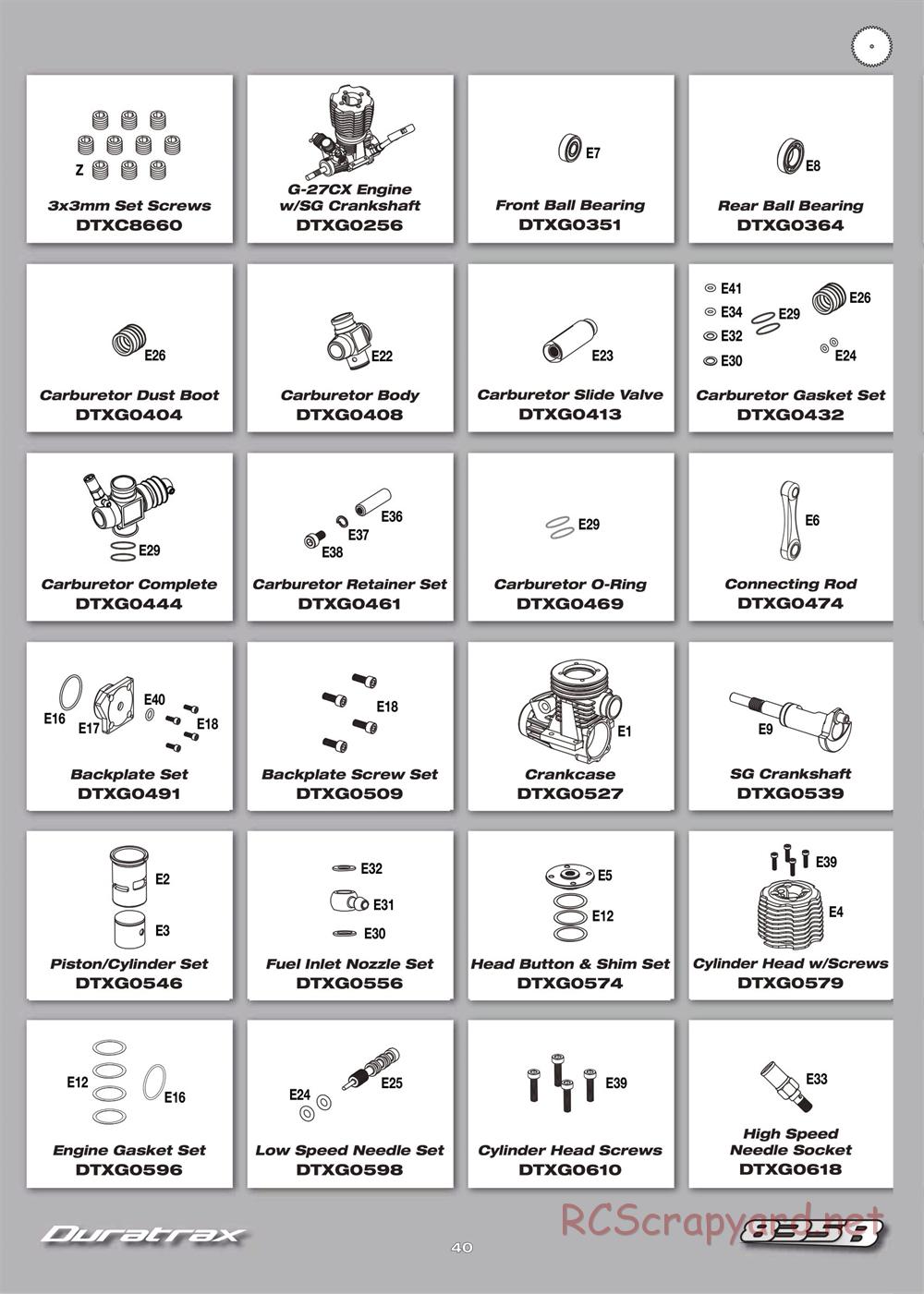 Duratrax - 835B - Manual - Page 40