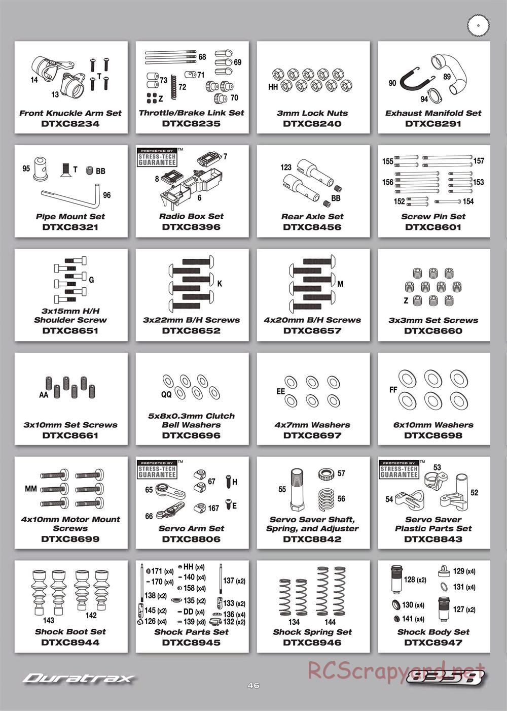 Duratrax - 835B - Manual - Page 46