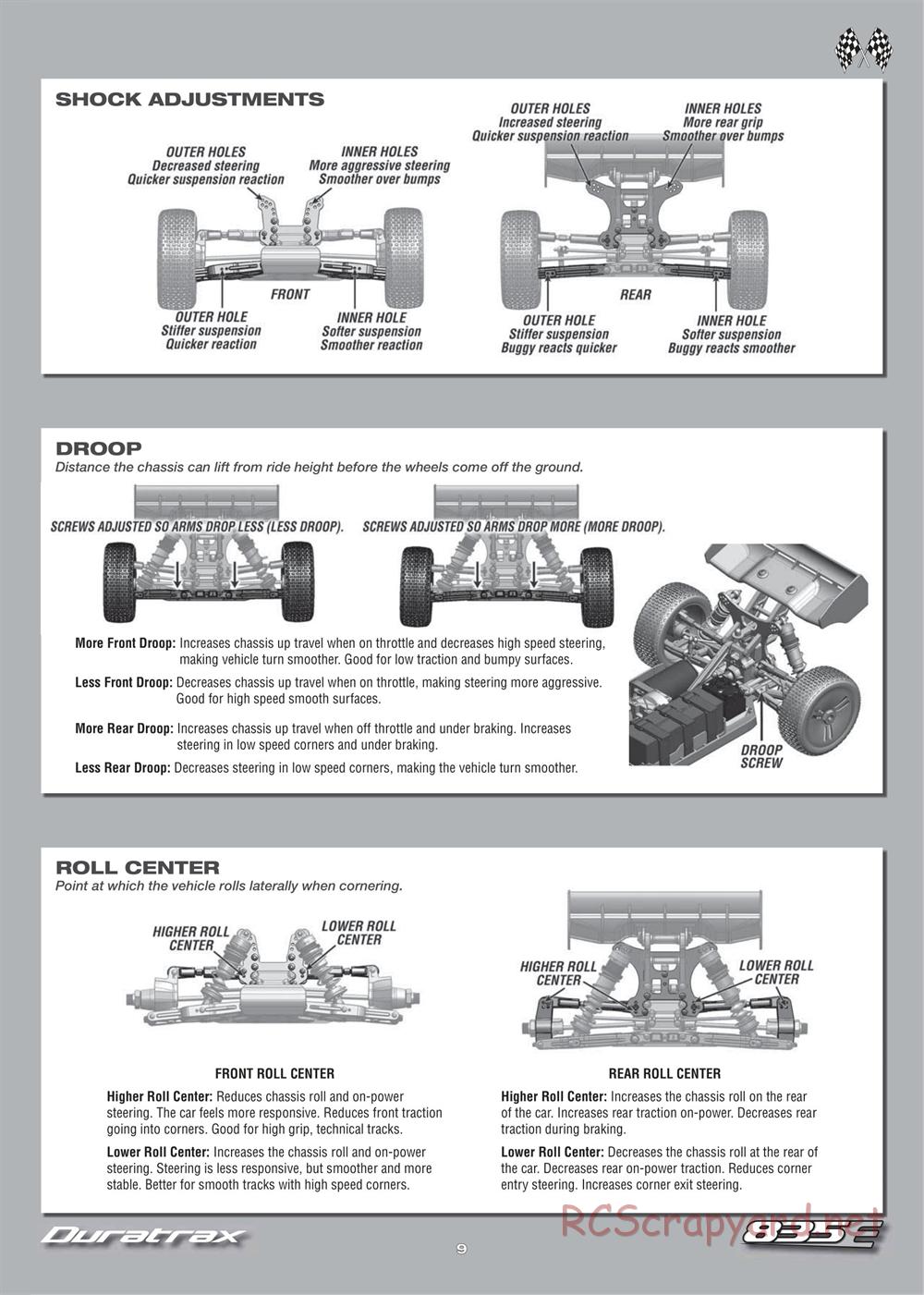 Duratrax - 835E - Manual - Page 9