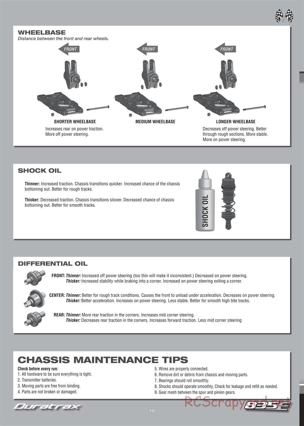 Duratrax - 835E - Manual - Page 10