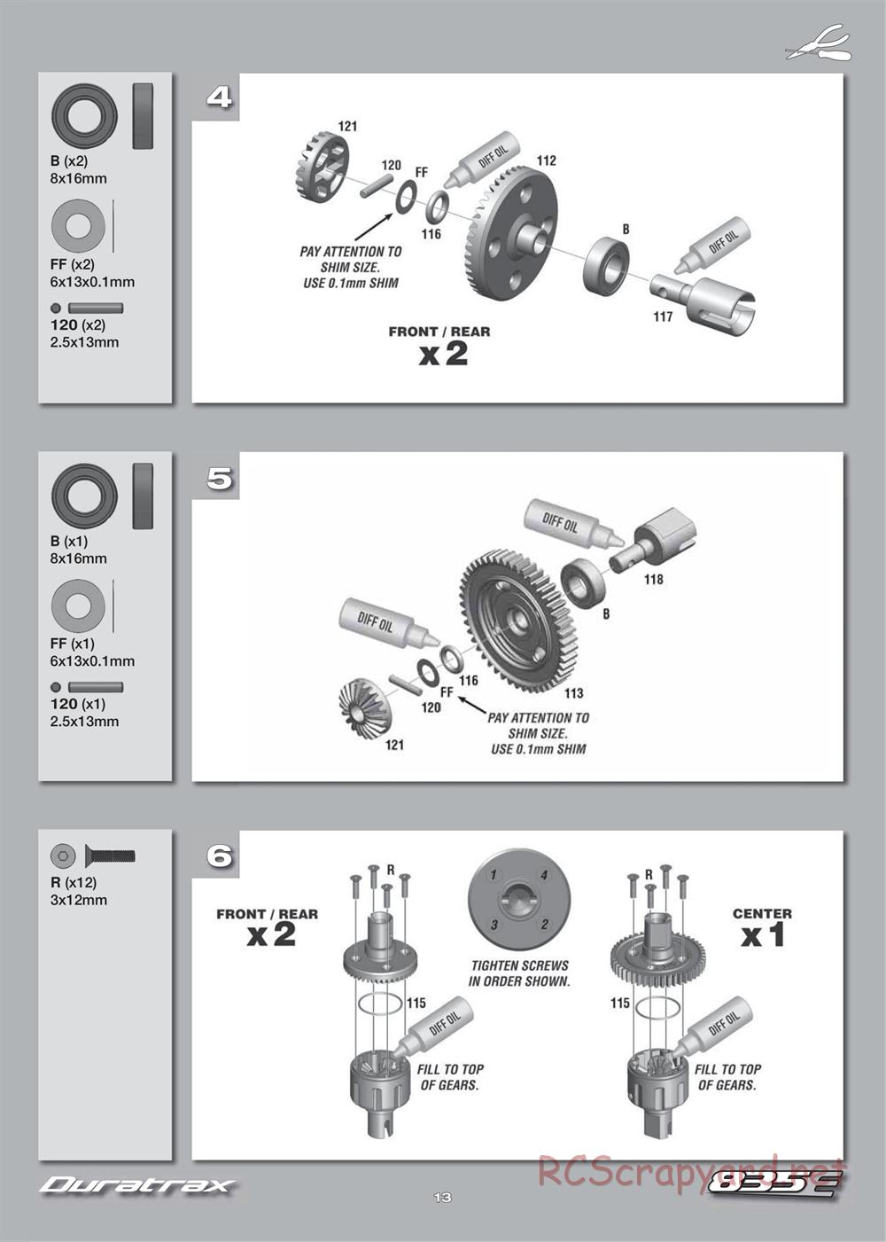 Duratrax - 835E - Manual - Page 13