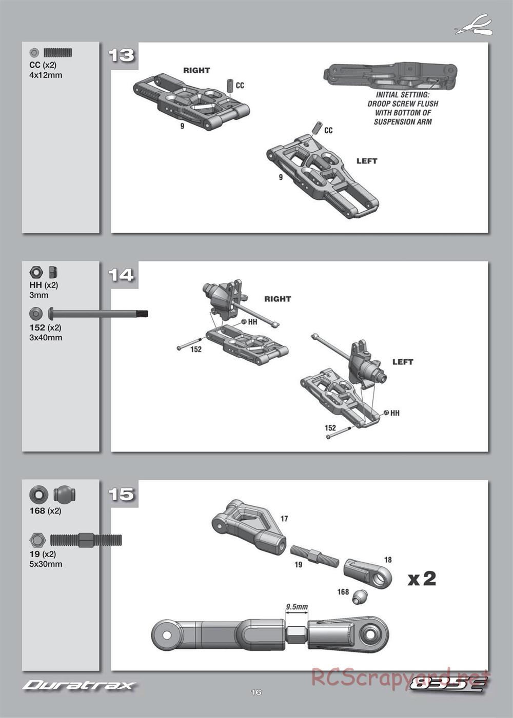 Duratrax - 835E - Manual - Page 16