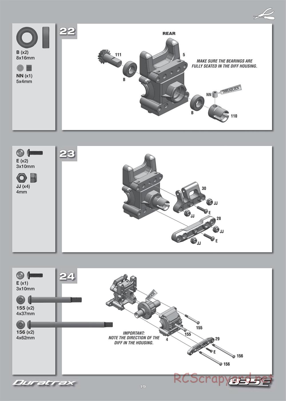 Duratrax - 835E - Manual - Page 19