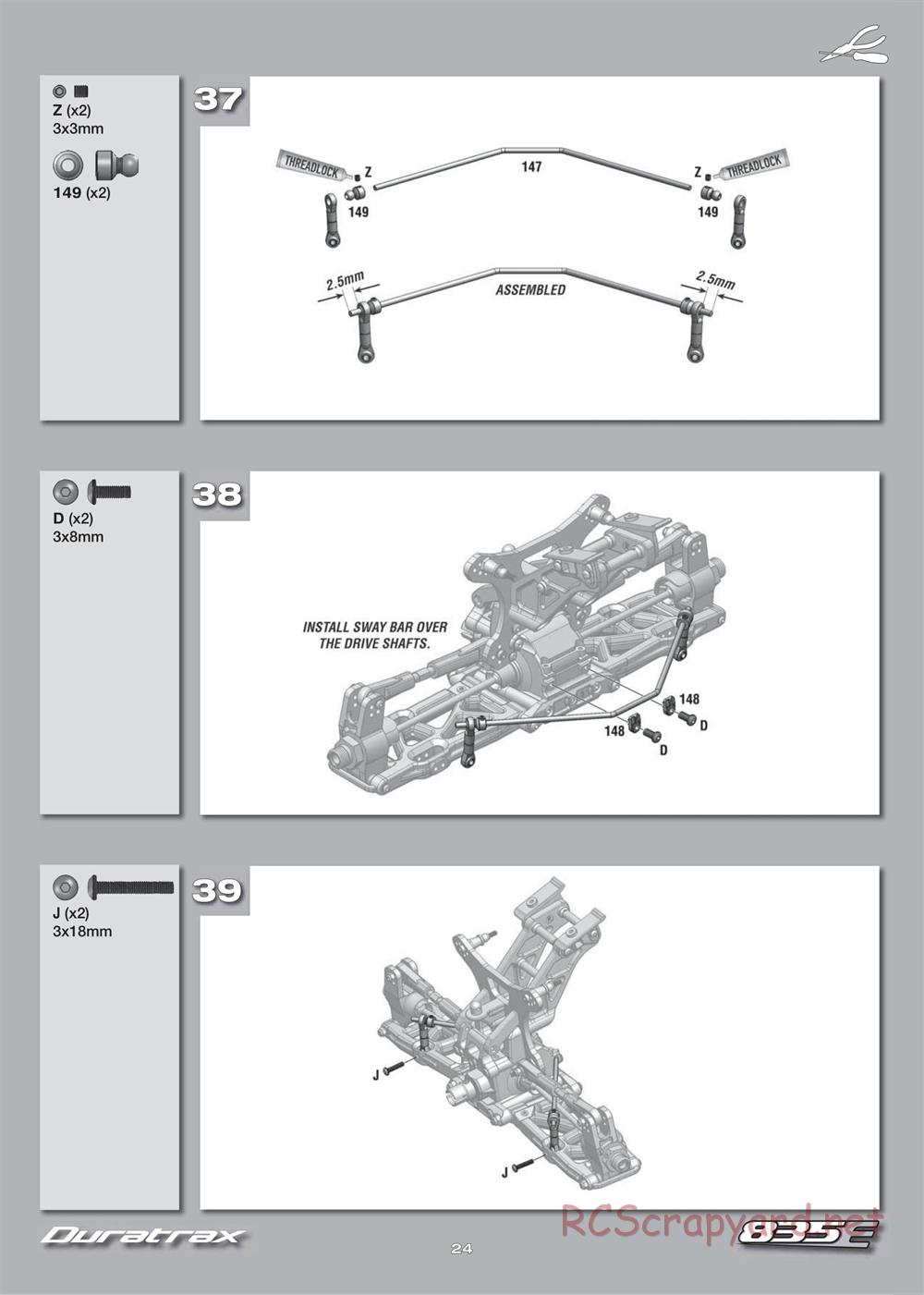 Duratrax - 835E - Manual - Page 24