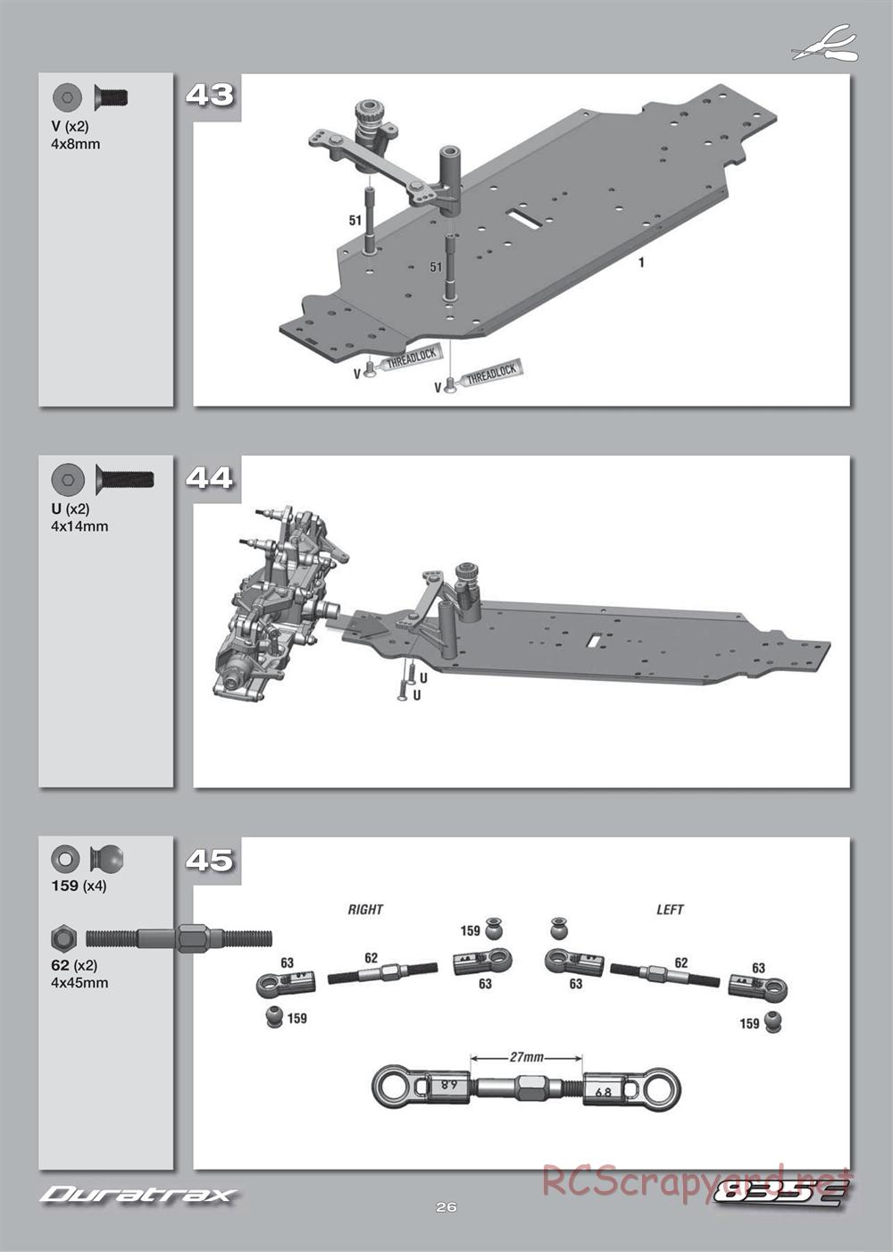 Duratrax - 835E - Manual - Page 26