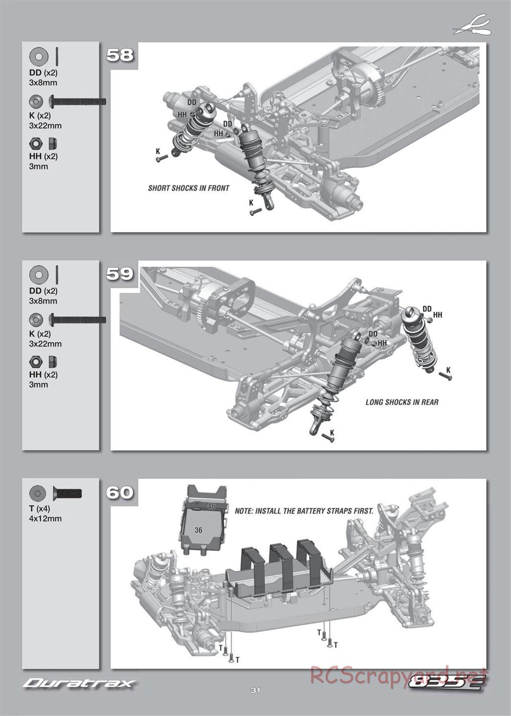 Duratrax - 835E - Manual - Page 31