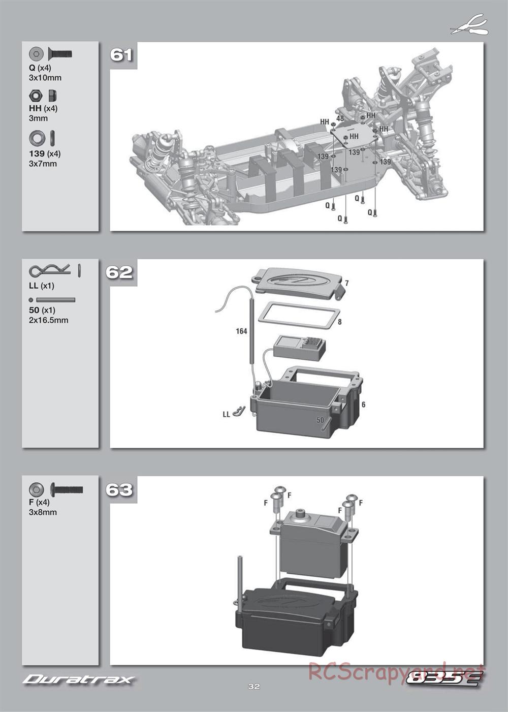 Duratrax - 835E - Manual - Page 32