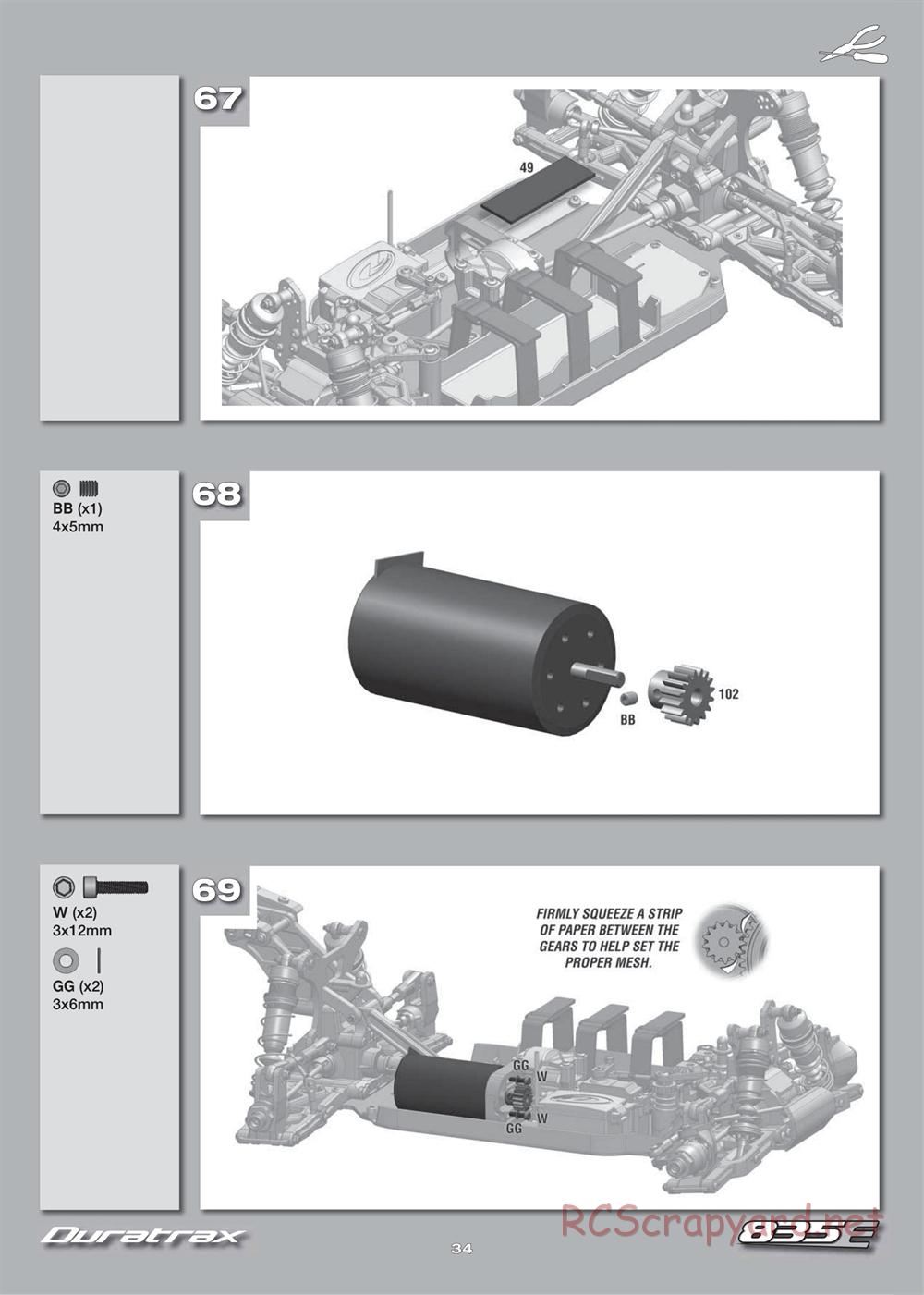 Duratrax - 835E - Manual - Page 34