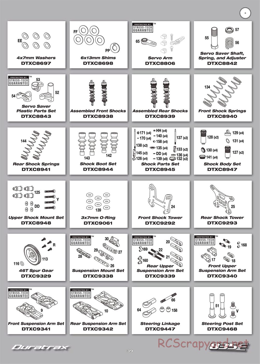 Duratrax - 835E - Manual - Page 39