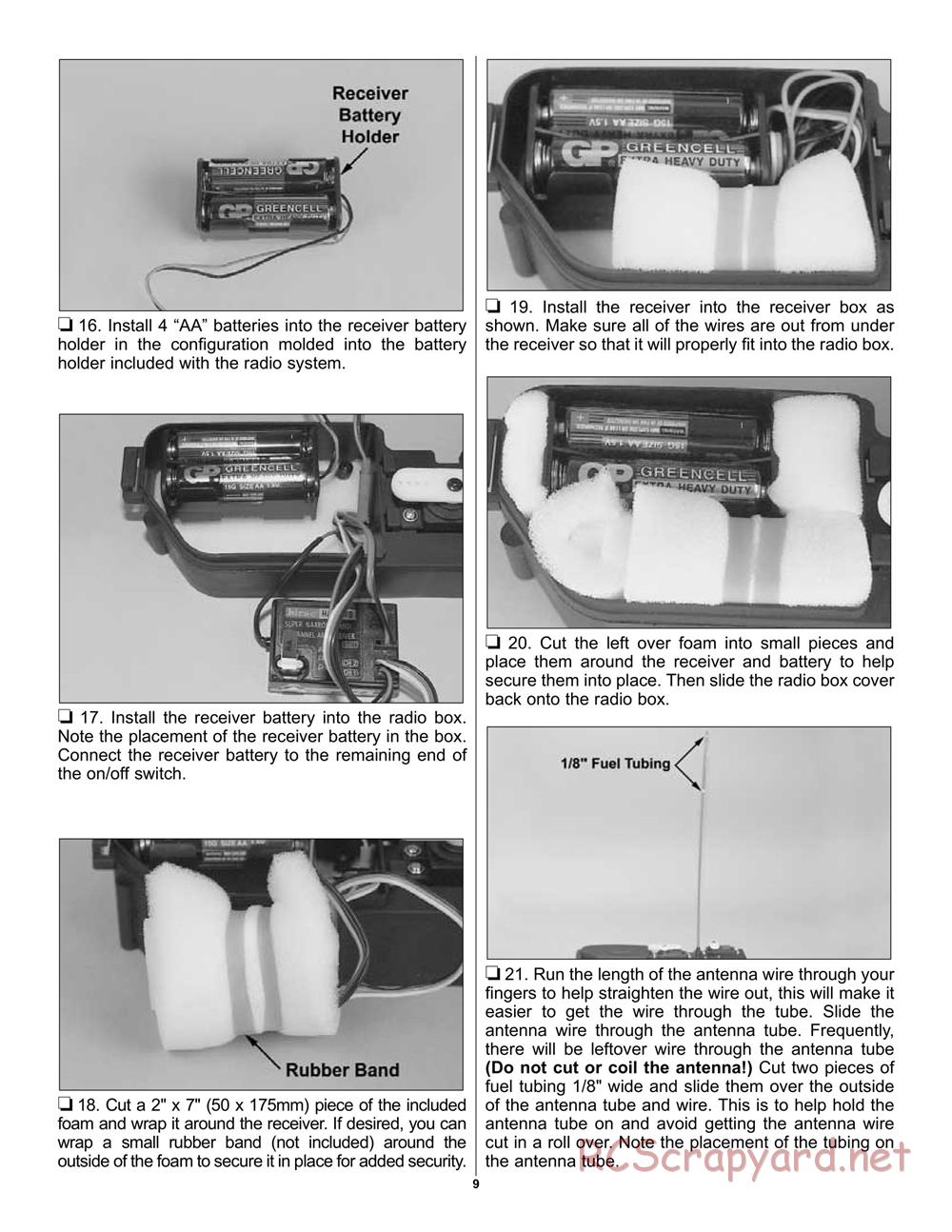 Duratrax - Axis - Manual - Page 9