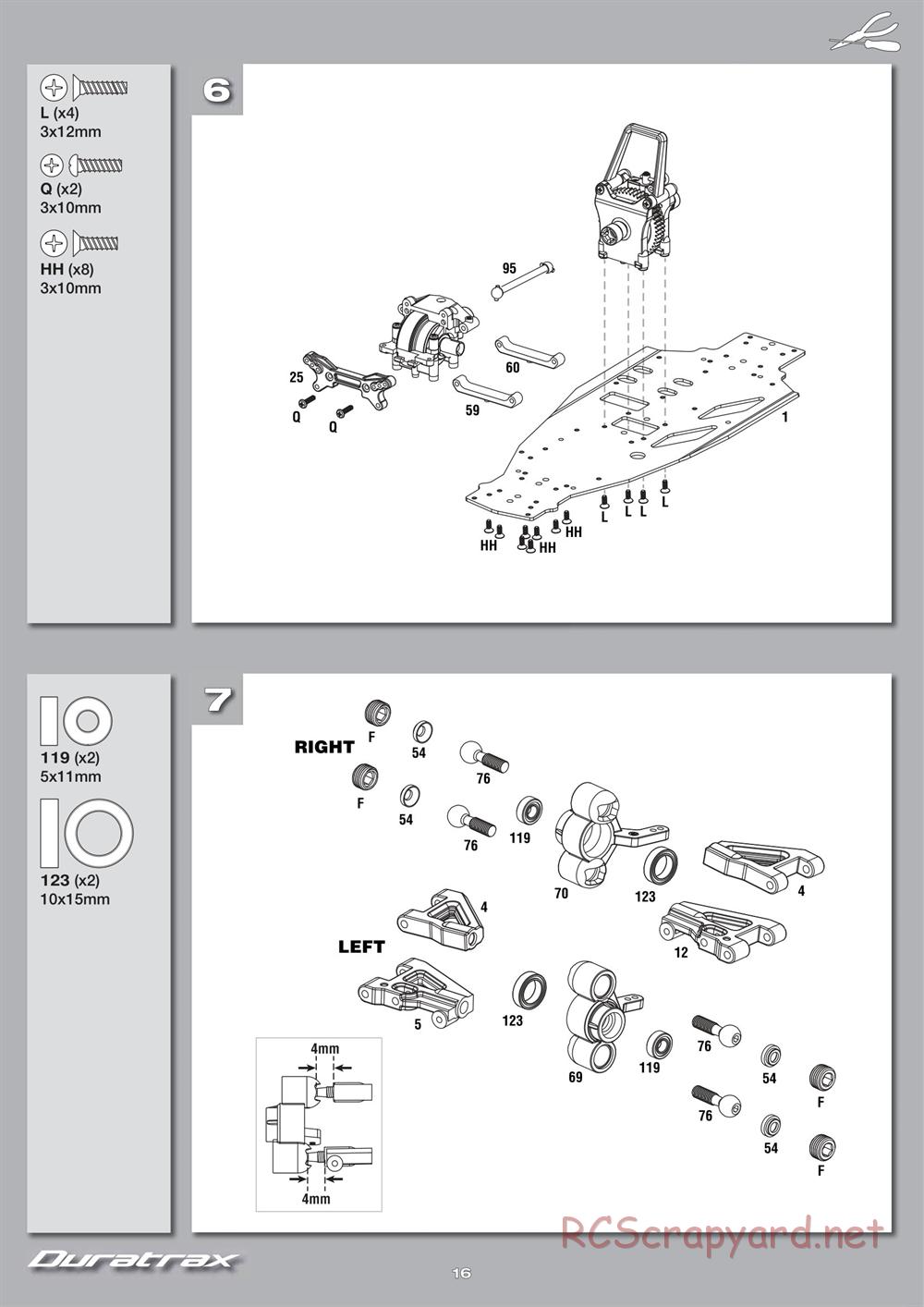 Duratrax - Chevy Camaro ZL1 - Manual - Page 16