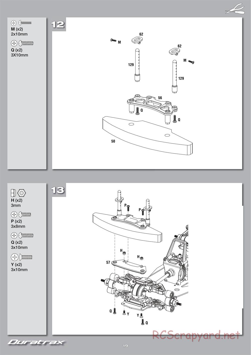 Duratrax - Chevy Camaro ZL1 - Manual - Page 19