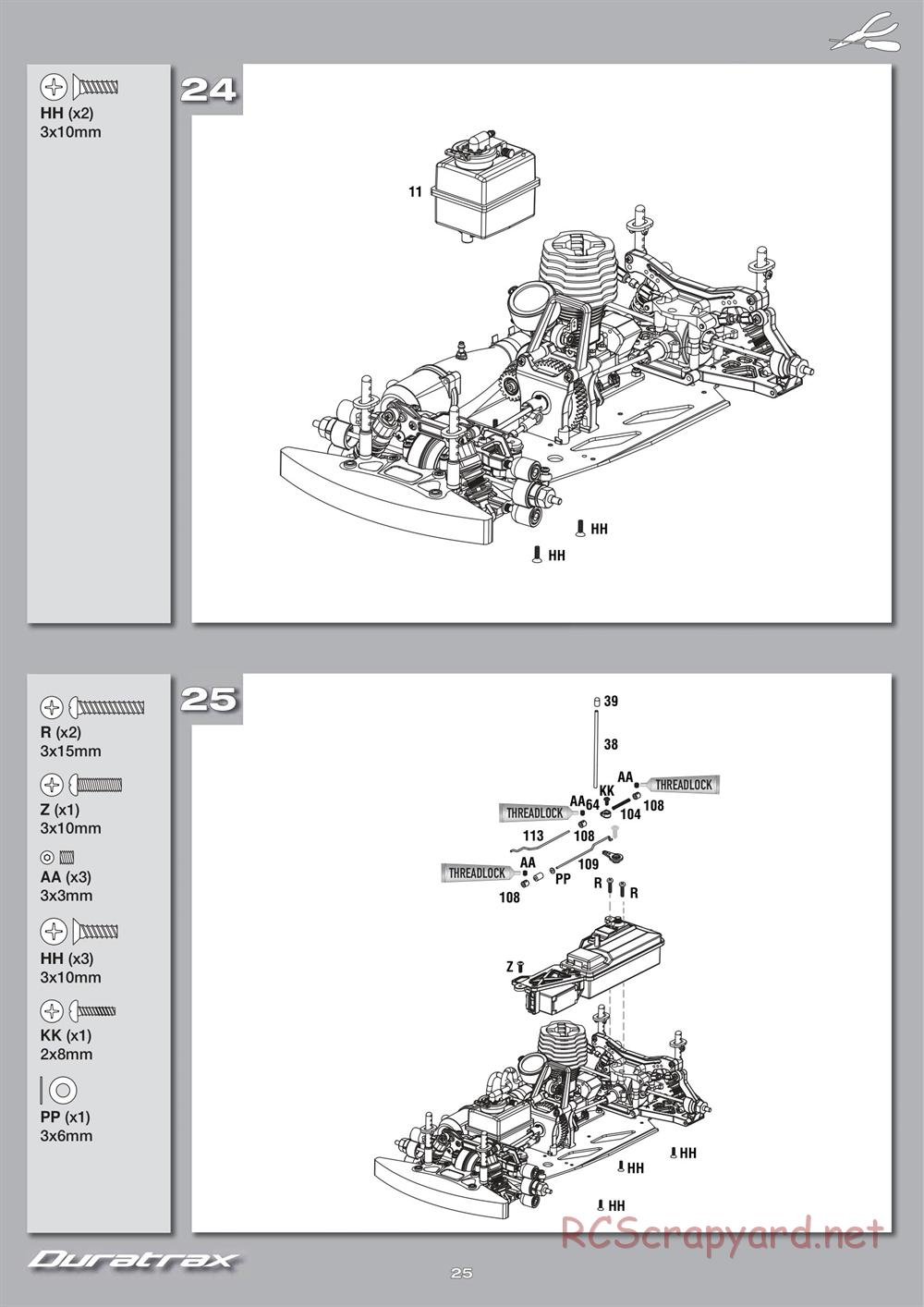 Duratrax - Chevy Camaro ZL1 - Manual - Page 25