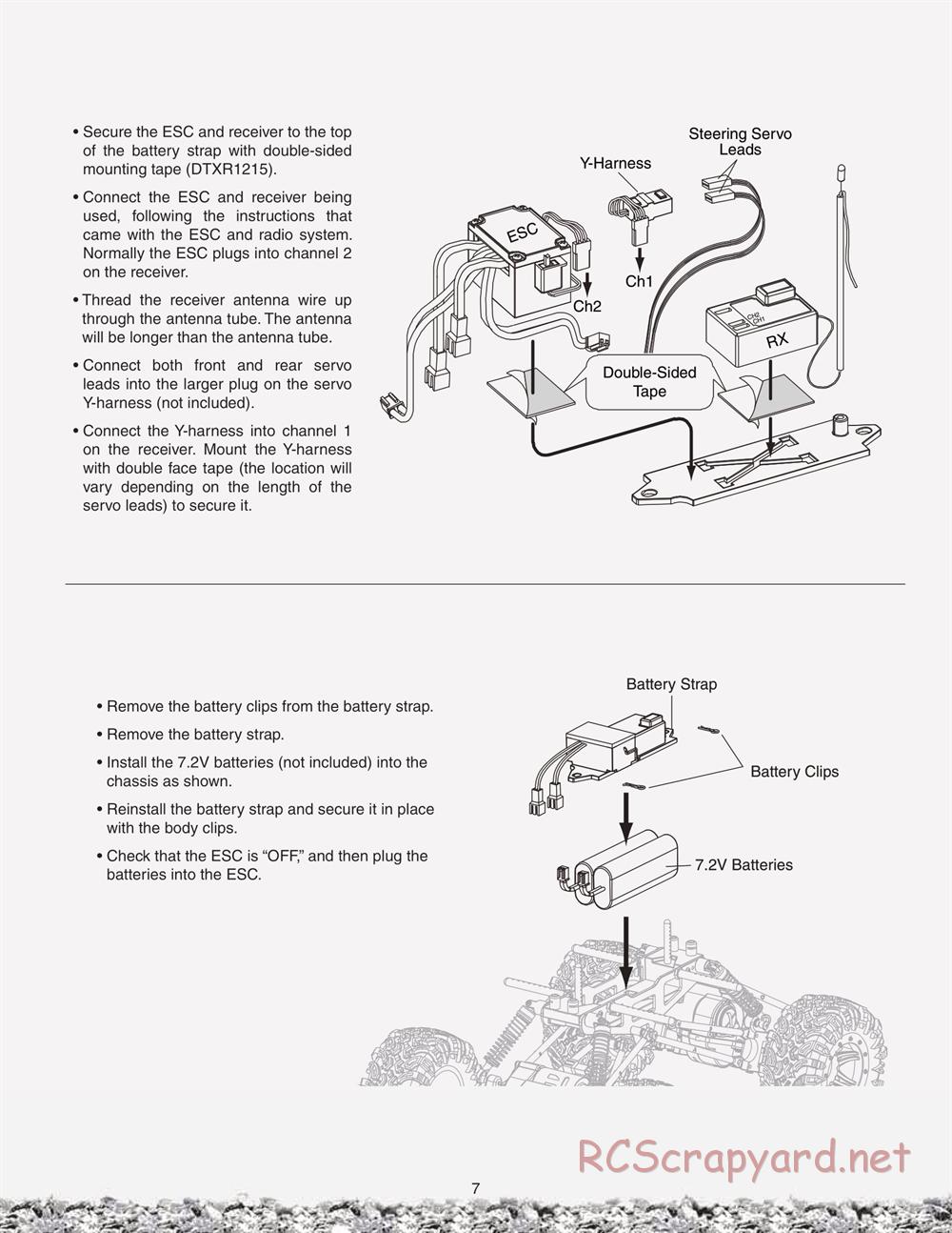 Duratrax - Cliff-Climber - Manual - Page 7