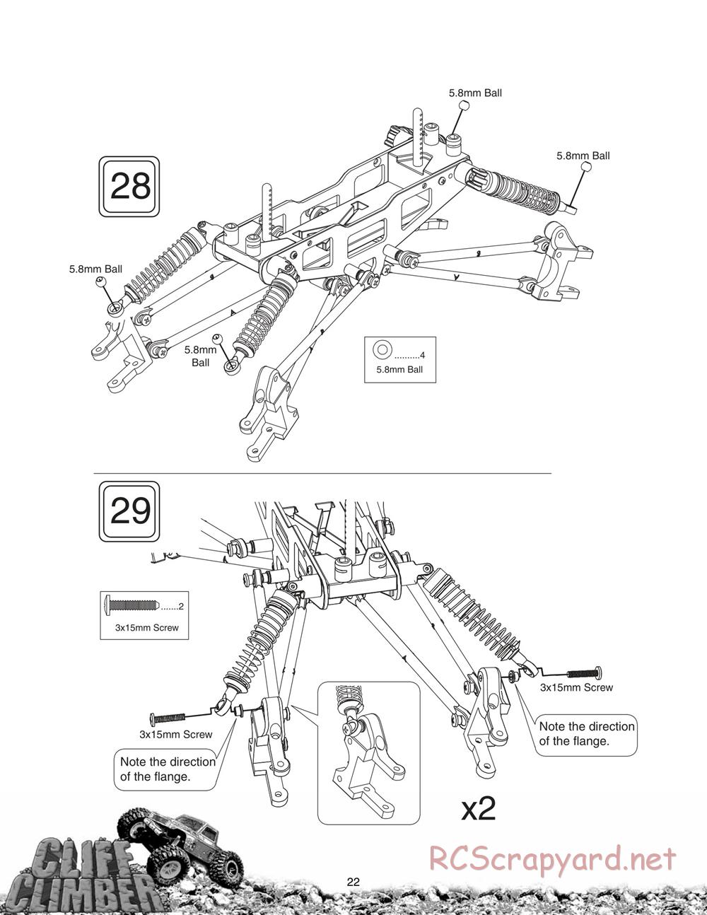 Duratrax - Cliff-Climber - Manual - Page 22