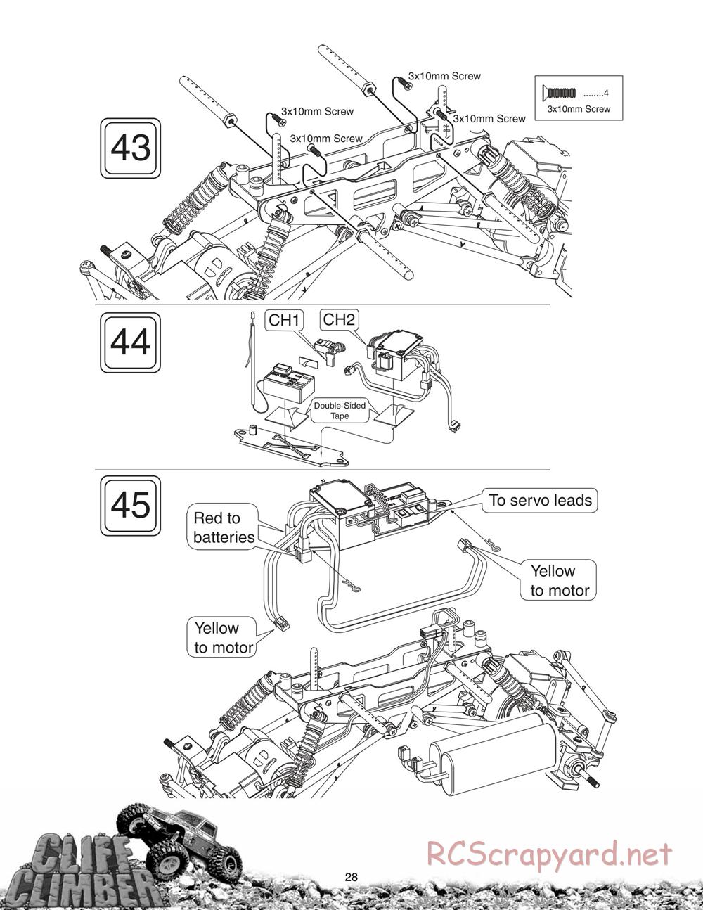 Duratrax - Cliff-Climber - Manual - Page 28