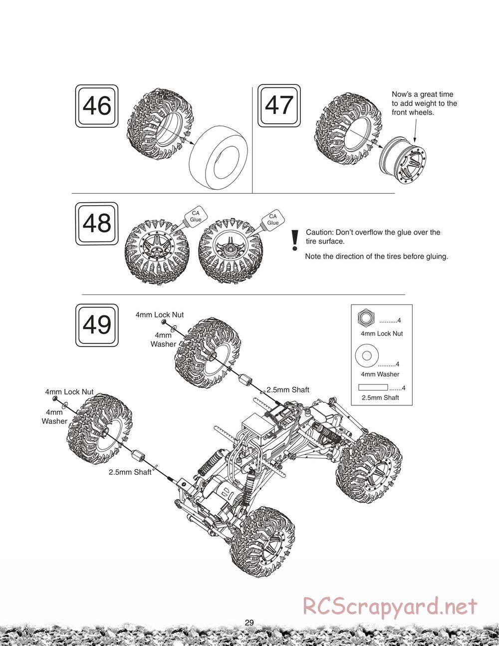 Duratrax - Cliff-Climber - Manual - Page 29