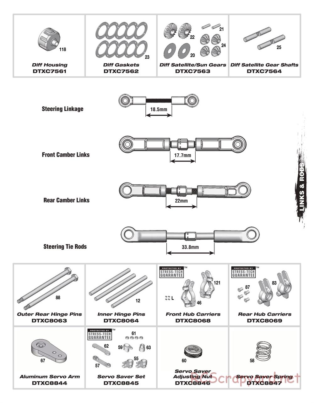 Duratrax - DXR8-E - Exploded Views - Page 5