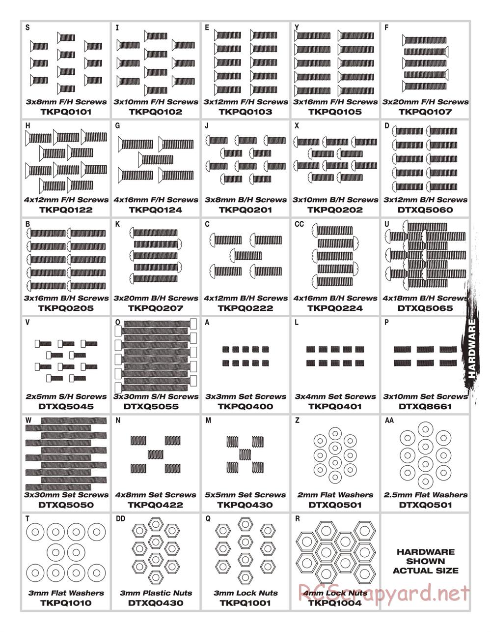 Duratrax - DXR8-E - Exploded Views - Page 10