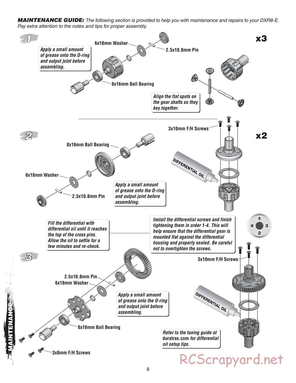 Duratrax - DXR8-E - Manual - Page 6