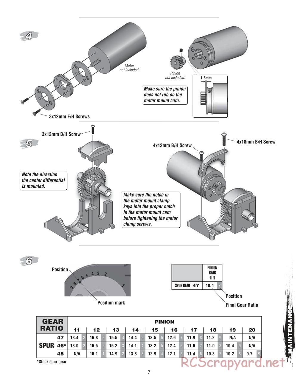 Duratrax - DXR8-E - Manual - Page 7