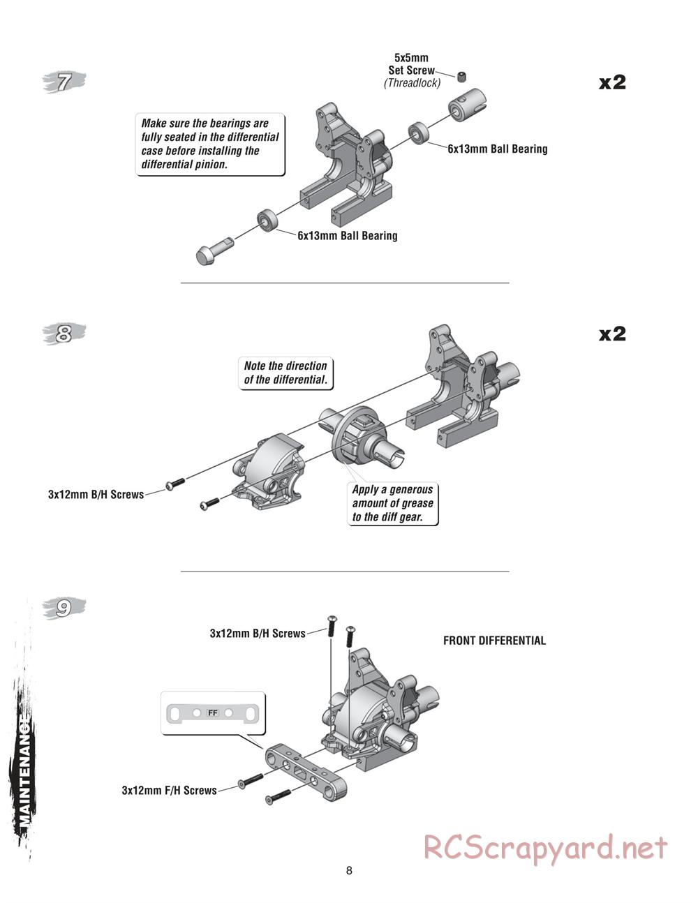 Duratrax - DXR8-E - Manual - Page 8