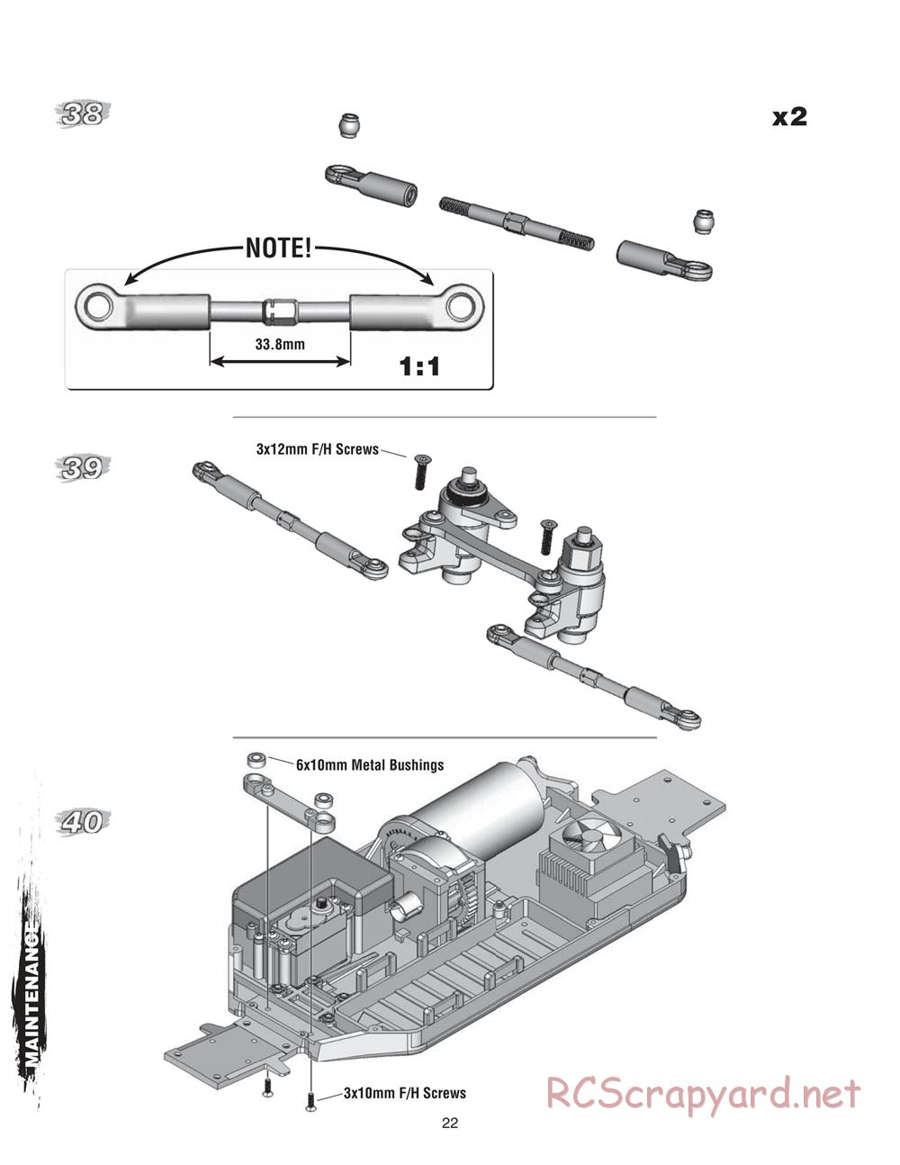 Duratrax - DXR8-E - Manual - Page 22