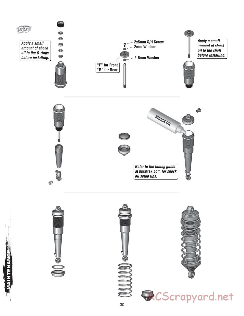 Duratrax - DXR8-E - Manual - Page 30