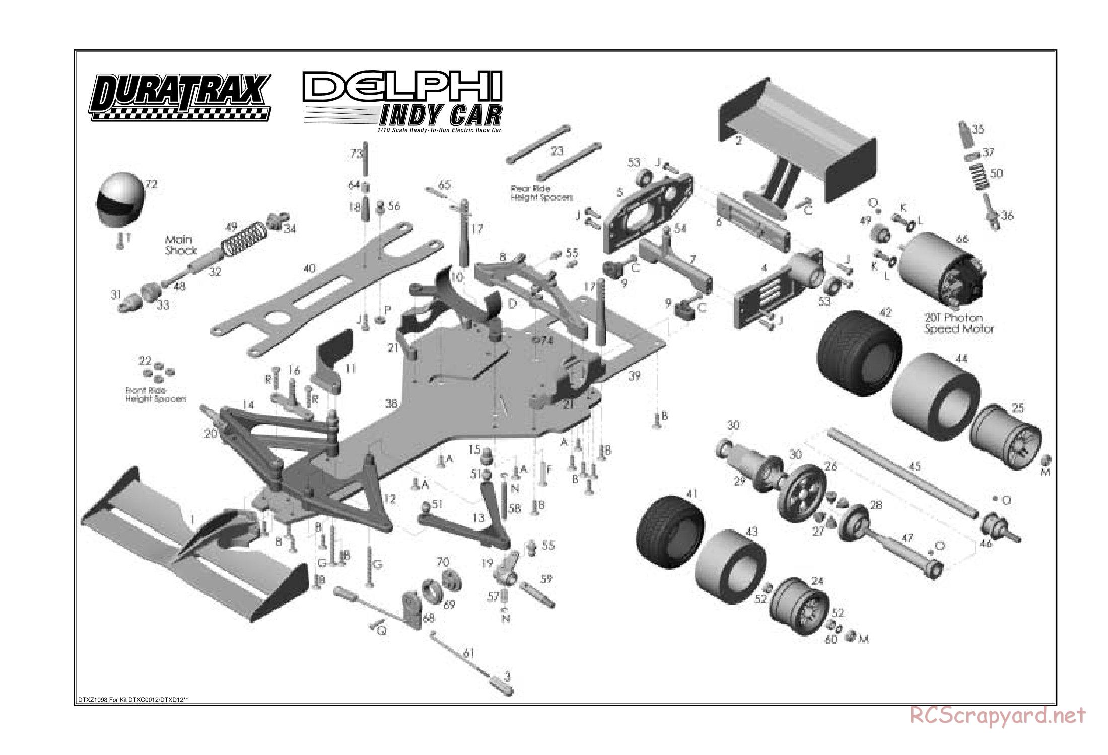 Duratrax - Delphi - Exploded Views - Page 3