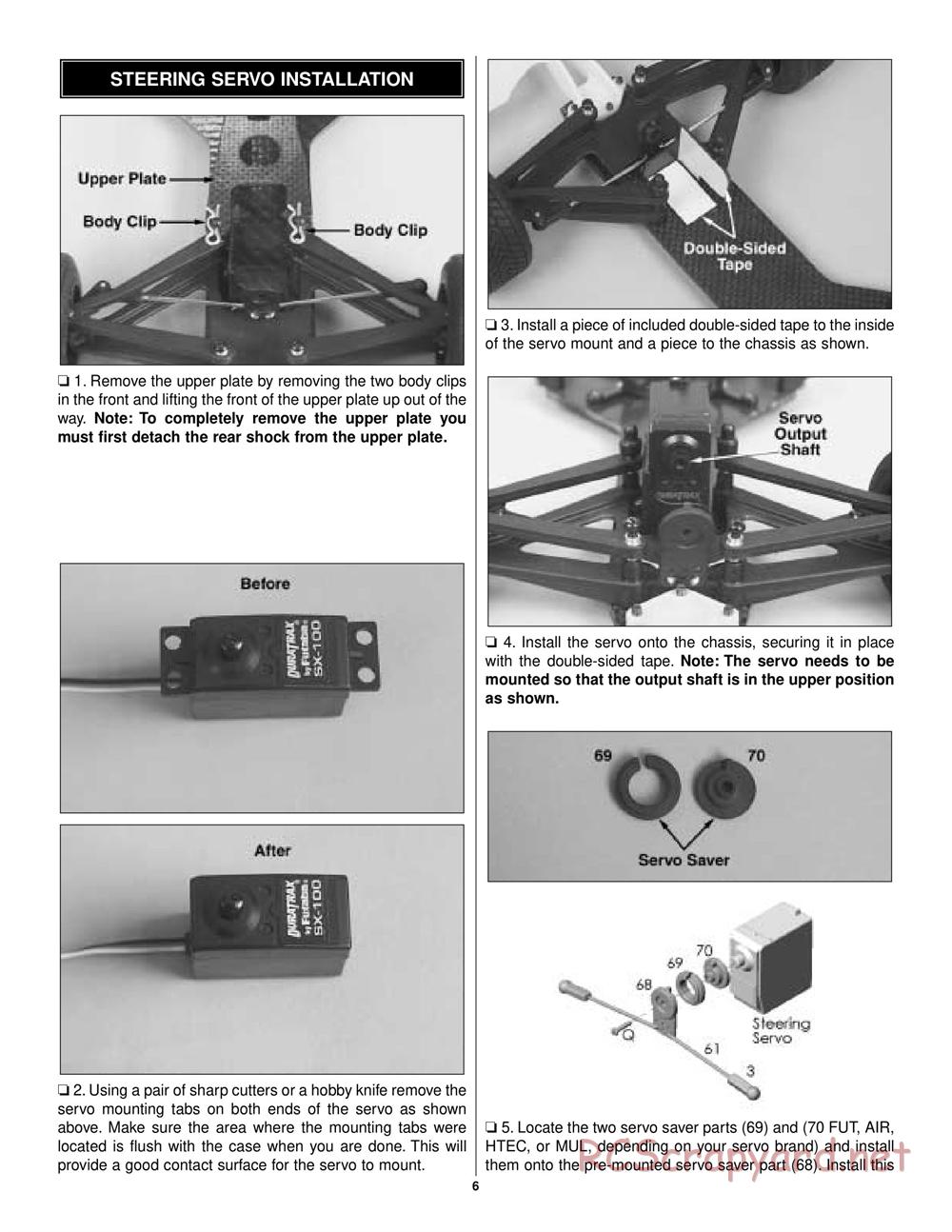 Duratrax - Delphi - Manual - Page 6