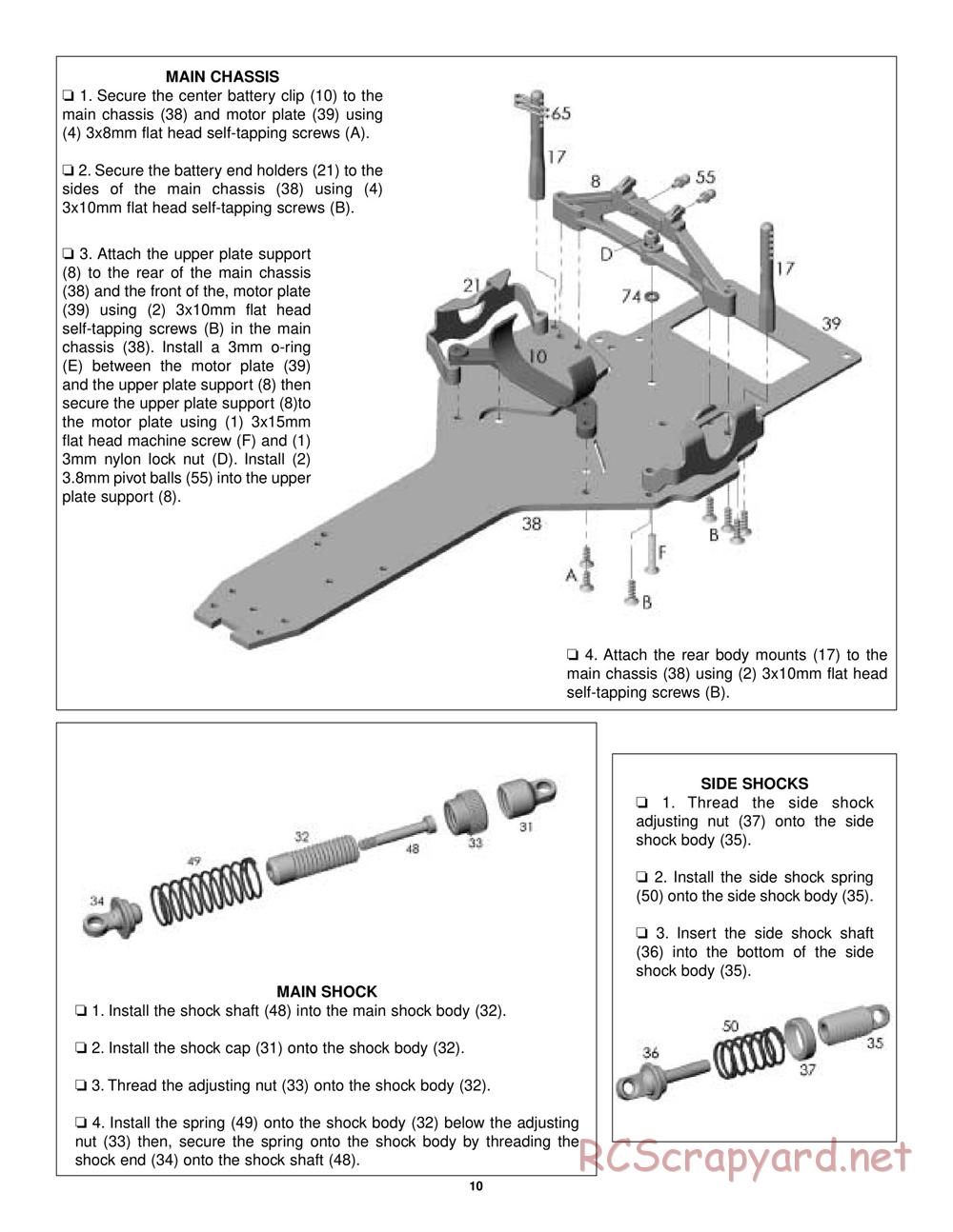 Duratrax - Delphi - Manual - Page 10