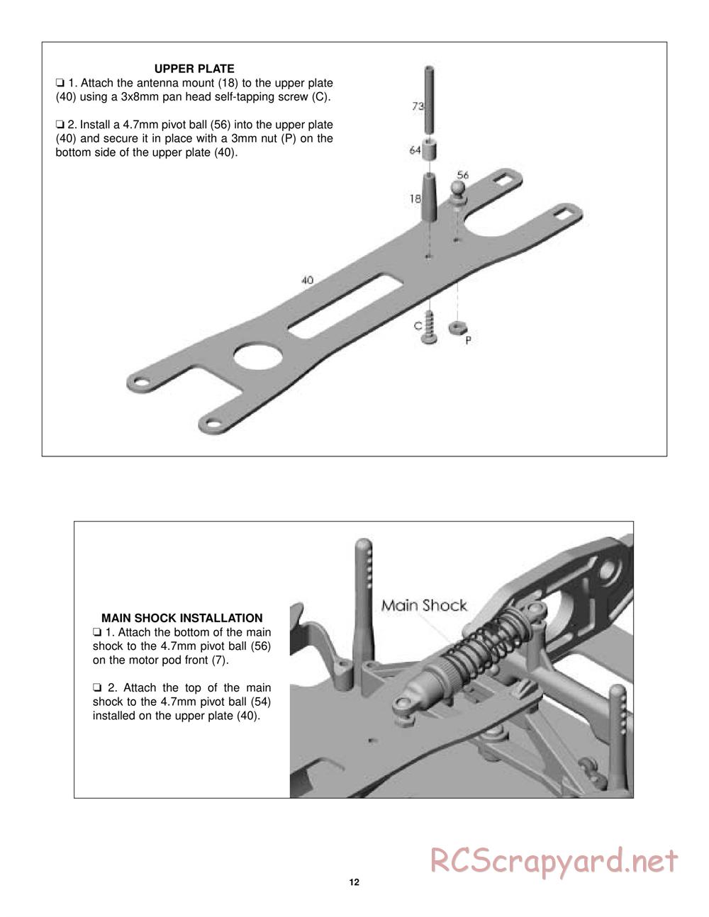 Duratrax - Delphi - Manual - Page 12