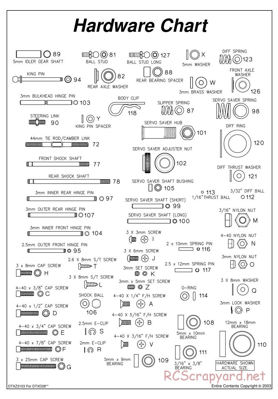 Duratrax - Evader BX Pro - Exploded Views - DTXC0028 / DTXD28 ...