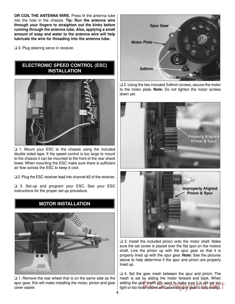 Duratrax - Evader BX Pro - Manual - Page 6