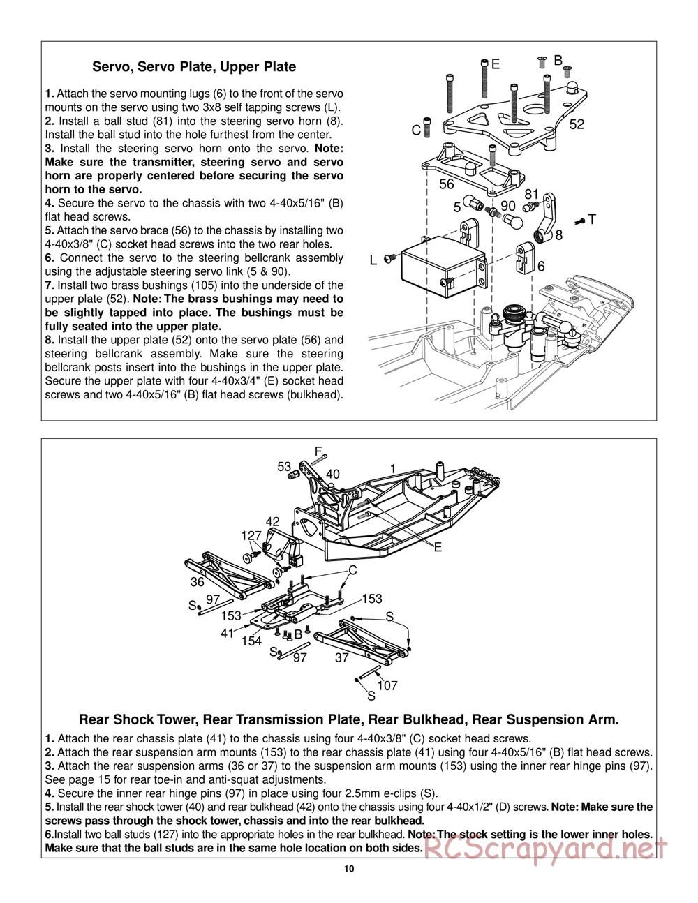 Duratrax - Evader BX Pro - Manual - Page 10