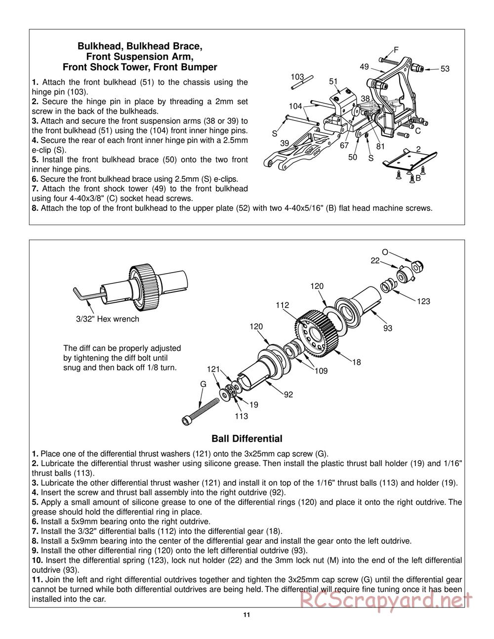 Duratrax - Evader BX Pro - Manual - Page 11